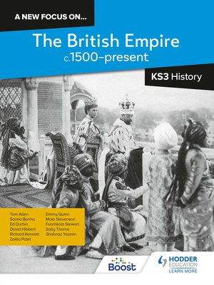 cover image of A new focus on...The British Empire, c.1500–present for KS3 History